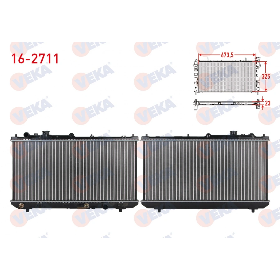 SU RADYATORU MEKANIK MAZDA 323 1.5 A-T 1998-2000