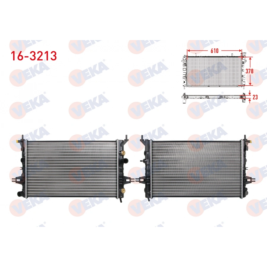 SU RADYATORU MEKANIK OPEL ASTRA G (F69) 1.4 16v A-T AC+/- 1998-2005