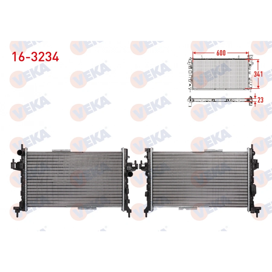 SU RADYATORU MEKANIK OPEL CORSA C 1.3 CDTI M-T 2000-2006
