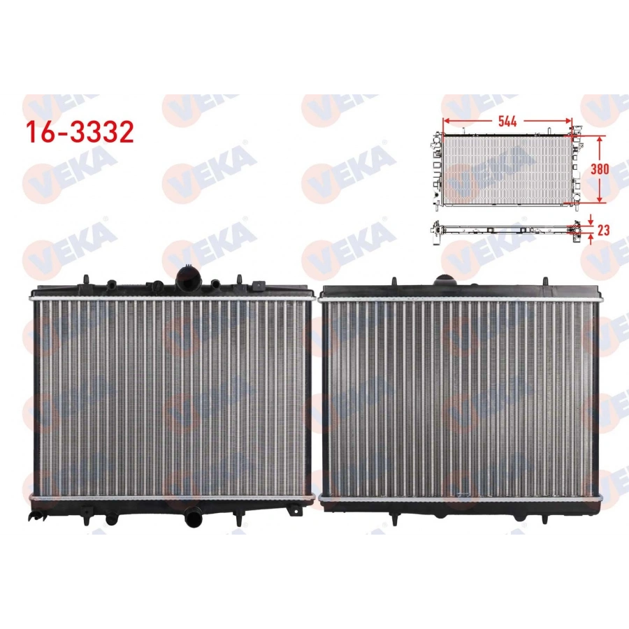SU RADYATORU MEKANIK PEUGEOT 406 (8B) 2.0 HDI A-T AC+/- 1995-2004