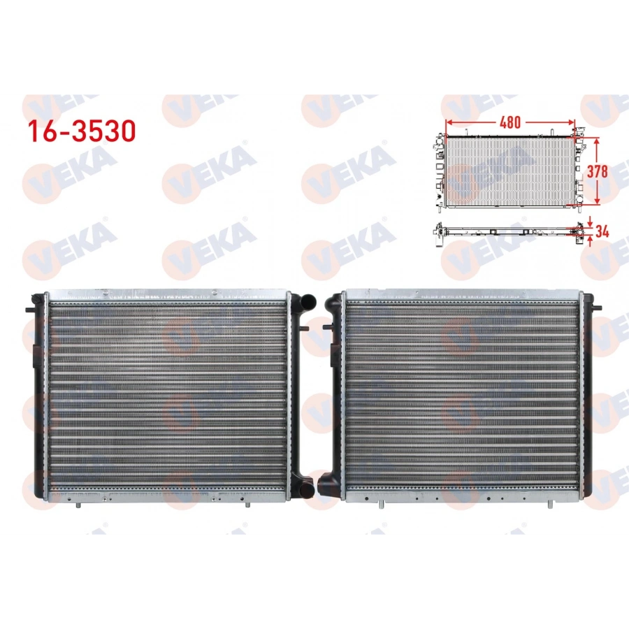 SU RADYATORU MEKANIK RENAULT R19 1.9 D M-T 1988-2001