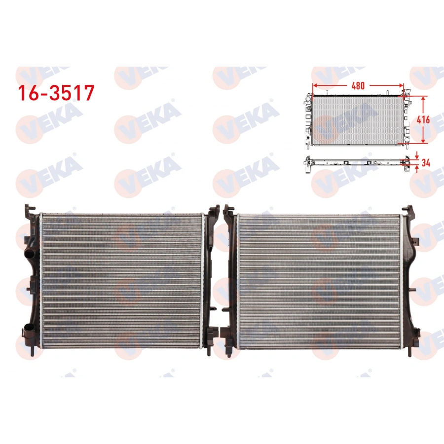 SU RADYATORU MEKANIK RENAULT THALIA II 1.5 DCI M-T 2008-2014
