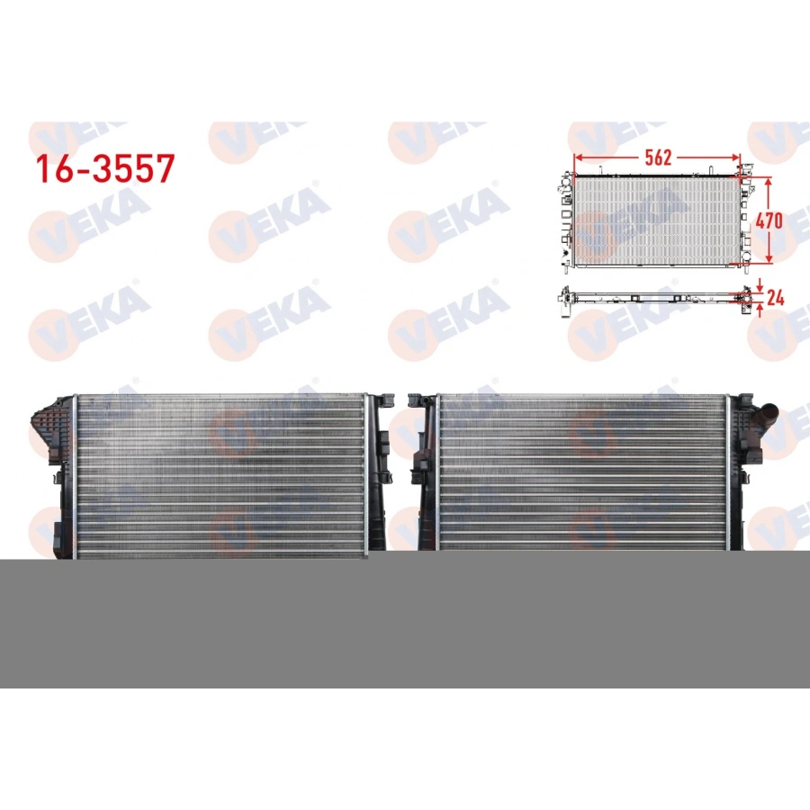 SU RADYATORU MEKANIK RENAULT TRAFIC II (FL) 2.0 DCI M-T AC+/- 2006-2014