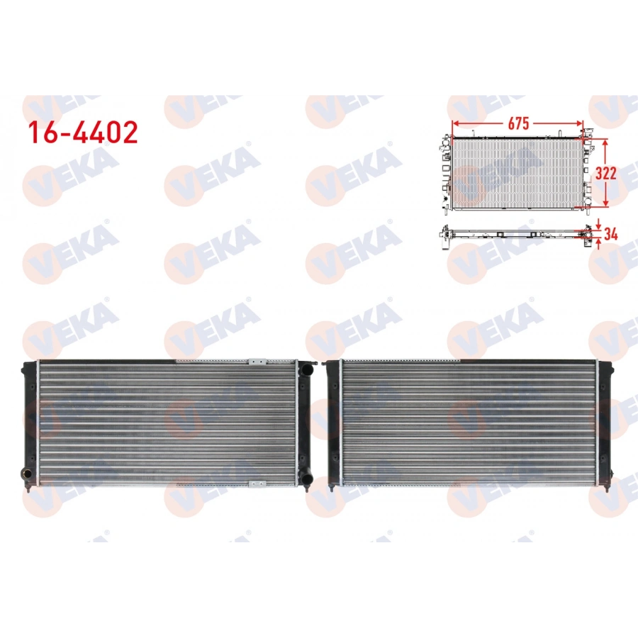 SU RADYATORU MEKANIK VOLKSWAGEN GOLF II (19E,1G1) 1.6 TD M-T 1983-1992