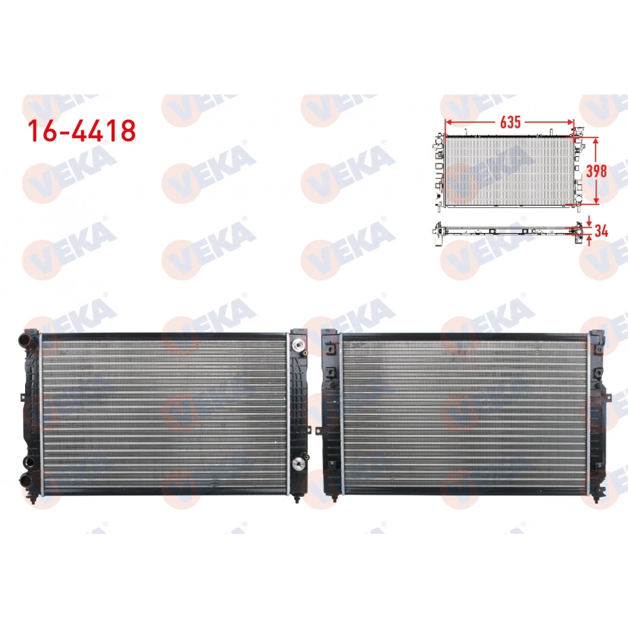 SU RADYATORU MEKANIK VOLKSWAGEN PASSAT (3B3) 1.6 A-T 2000-2005