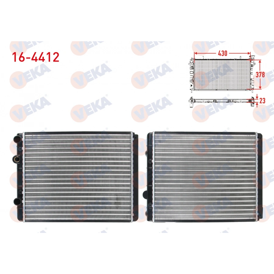 SU RADYATORU MEKANIK VOLKSWAGEN POLO (6N1) 1.0i AKP-AEE M-T 1994-1999