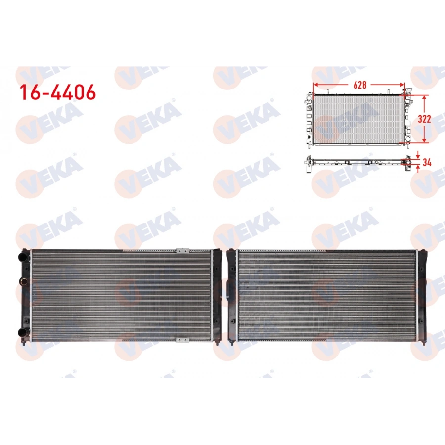 SU RADYATORU MEKANIK VOLKSWAGEN POLO CLASSIC (6KV2) 1.6 A-T 1995-2001