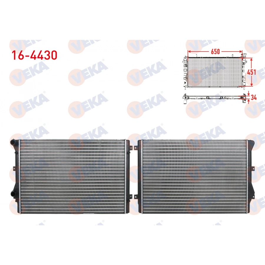 SU RADYATORU MEKANIK VW 1.4 TSI - 2.0 GTI 2003-2009/ JETTA III (1K2) 1.4 TSI 2005-2010/ PASSAT (362) 1.4 TSI - 1.8 TSI/ AUDI 1.8 TSI - 2.0 TFSI 2003-2012/ SEAT LEON (1P1) 2.0 TFSI 2005-2012