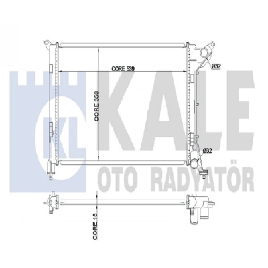 SU RADYATÖRÜ MINI R50-R52 BM 01-04
