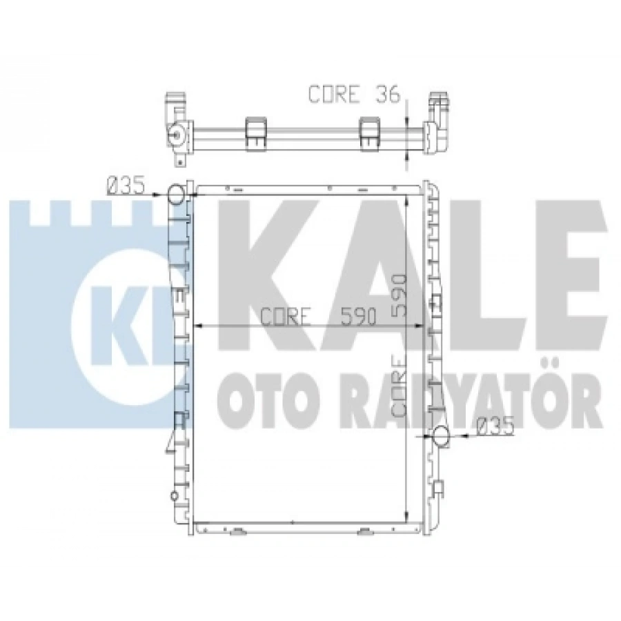 SU RADYATÖRÜ OTOM. X5 E53 M57N-M54-M62 00-06