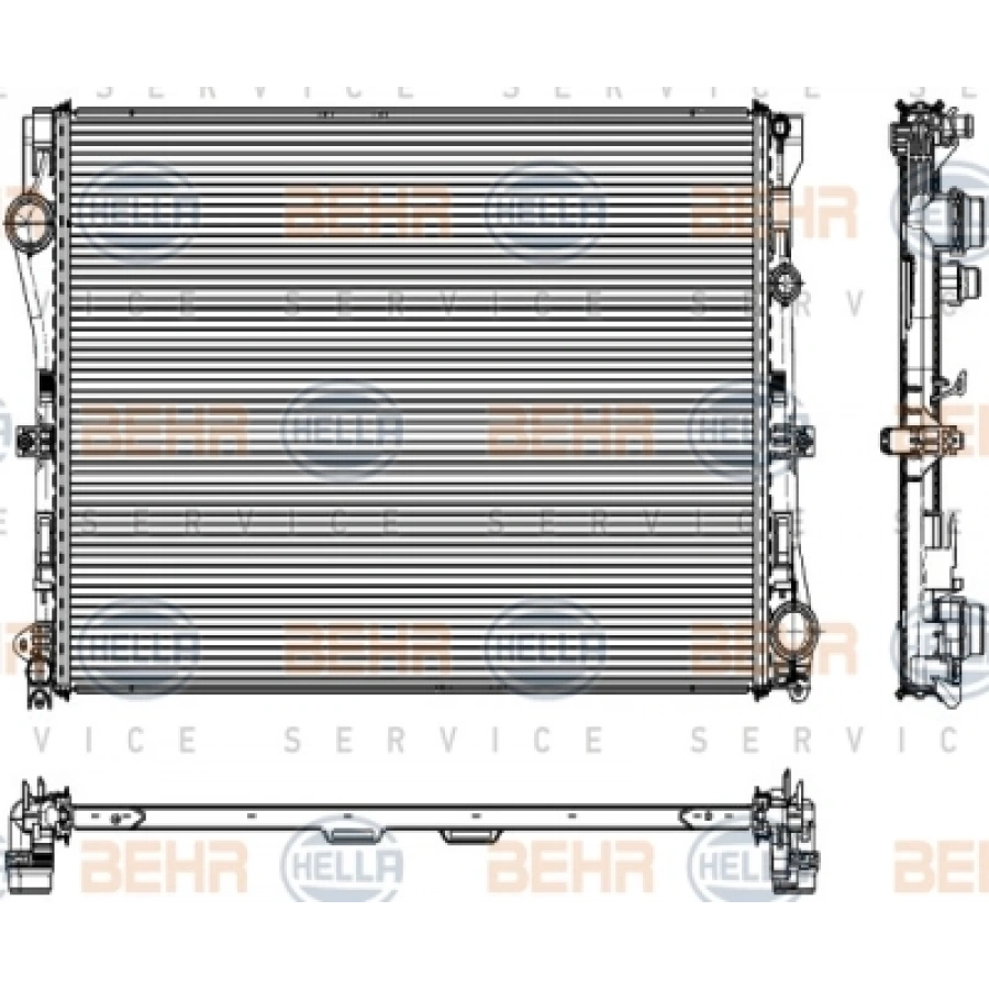 SU RADYATÖRÜ W205-213-238 M651-274 13-