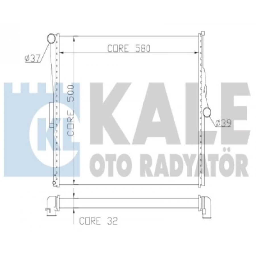 SU RADYATÖRÜ X3 E83 - E83 LCI BM 10-15
