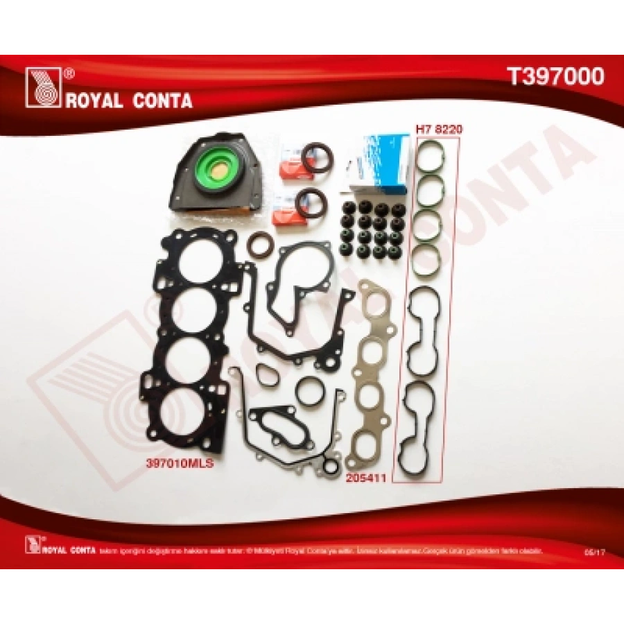 TAKIM CONTA FOCUS 1.6 ZETEC-S 98-