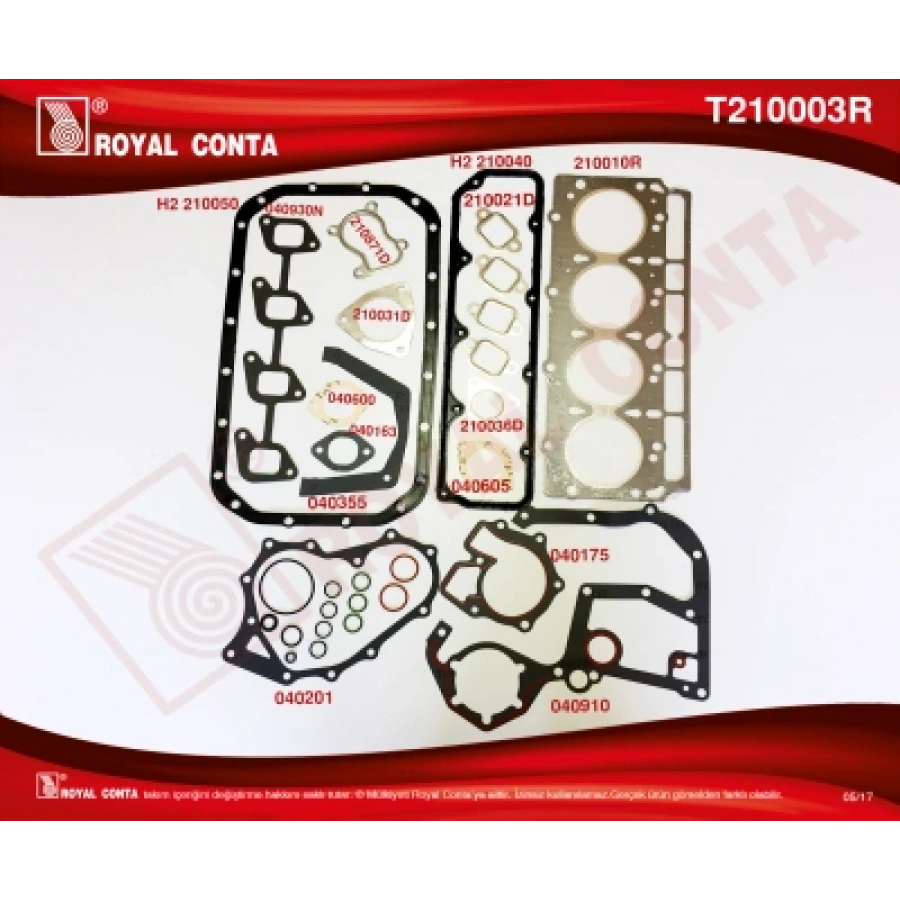 TAKIM CONTA KEÇESIZ (SÜPER) TRANSIT M12-M15 2.5 D 93-00