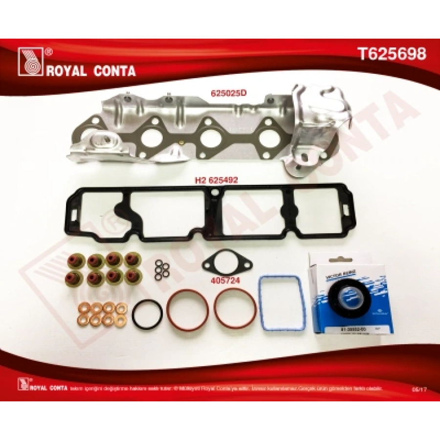 TAKIM CONTA ÜST FIESTA/FOCUS/COURIER 1,5/1,6 TDCI 11-
