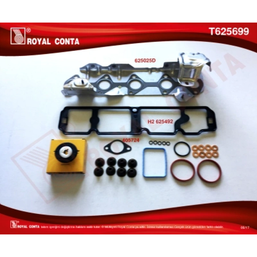 TAKIM CONTA ÜST FIESTA/FOCUS/COURIER 1,5/1,6 TDCI 11-