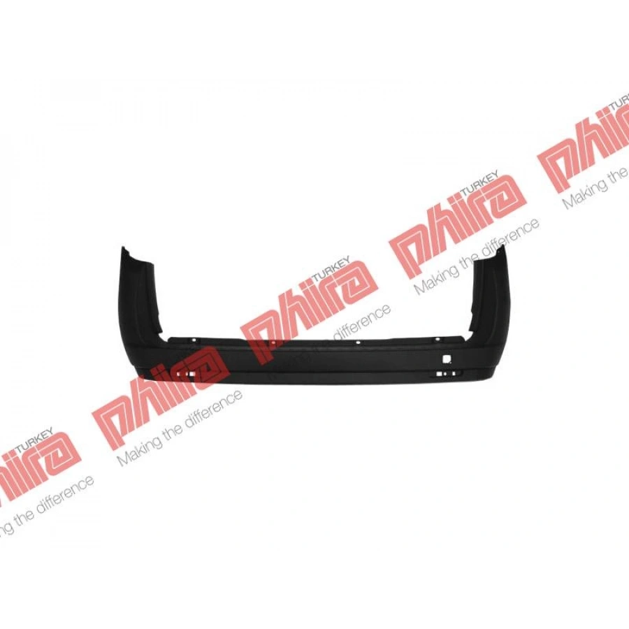 TAMPON ARKA SİYAH TEK BAGAJ KAPAKLI | FIAT | DOBLO | 2009-2015