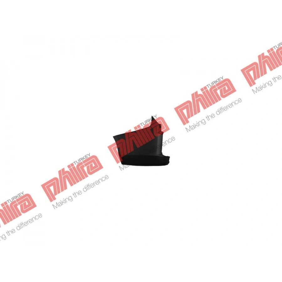 TAMPON ARKA SOL GRİ ÇİFT BAGAJ KAPAKLI | FORD | TRANSIT CUSTOM | 2012-2018