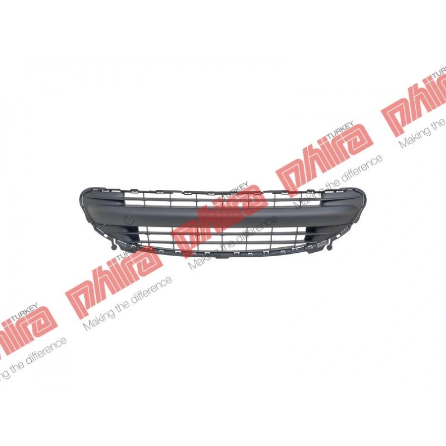 TAMPON IZGARASI ÖN ALT ORTA SİYAH | PEUGEOT | 207 | 2006>