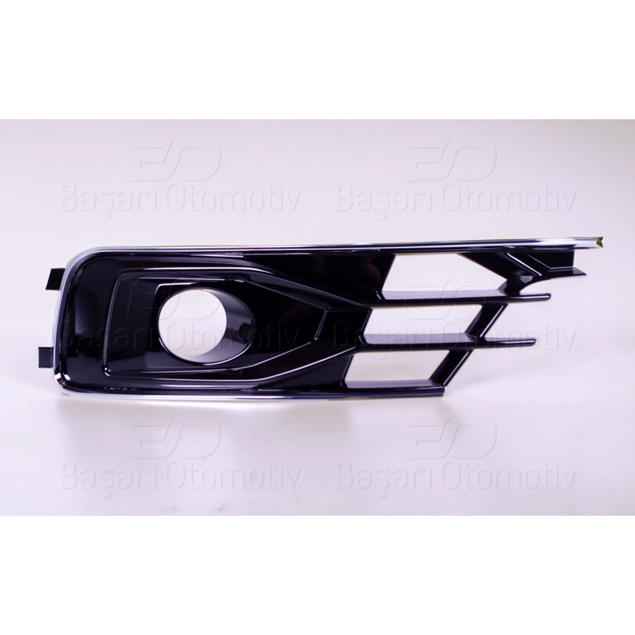 TAMPON IZGARASI SOL SISLI PIANO BLACK + KROM AUDI A6 15 >