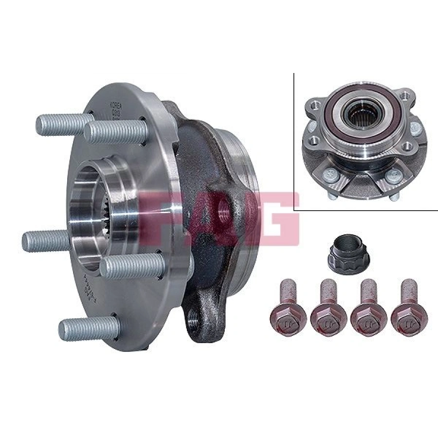 TEKER RULMANI ON 07> AVENSIS-AURIS-COROLLA-RAV4 1.6D4-D-2.0D4-D-2.2D4-D +ABS