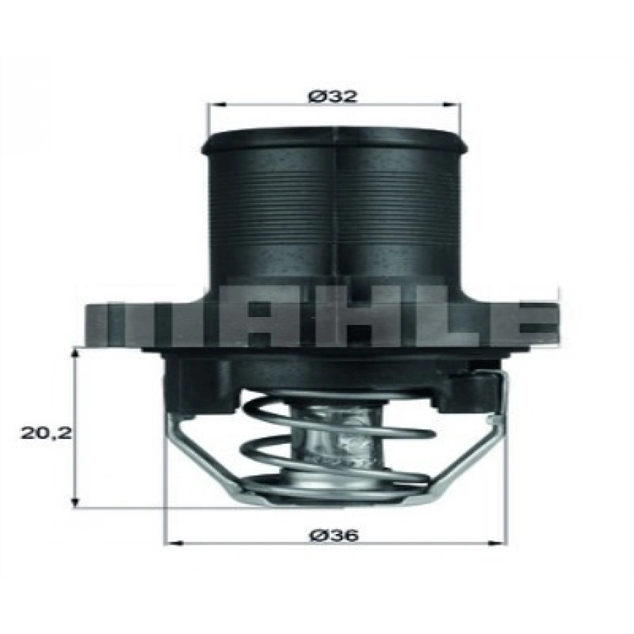 TERMOSTAT 206/307/C4/XSARA 1.4-1.6 BNZ.(TU3JP/TU5JP) 99-