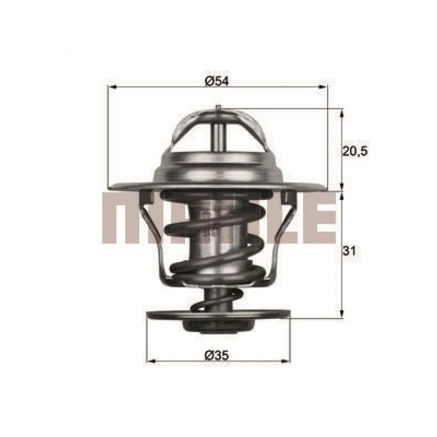 TERMOSTAT (80C) (TX1380) GOLF/JETTA/PASSAT/TOLEDO