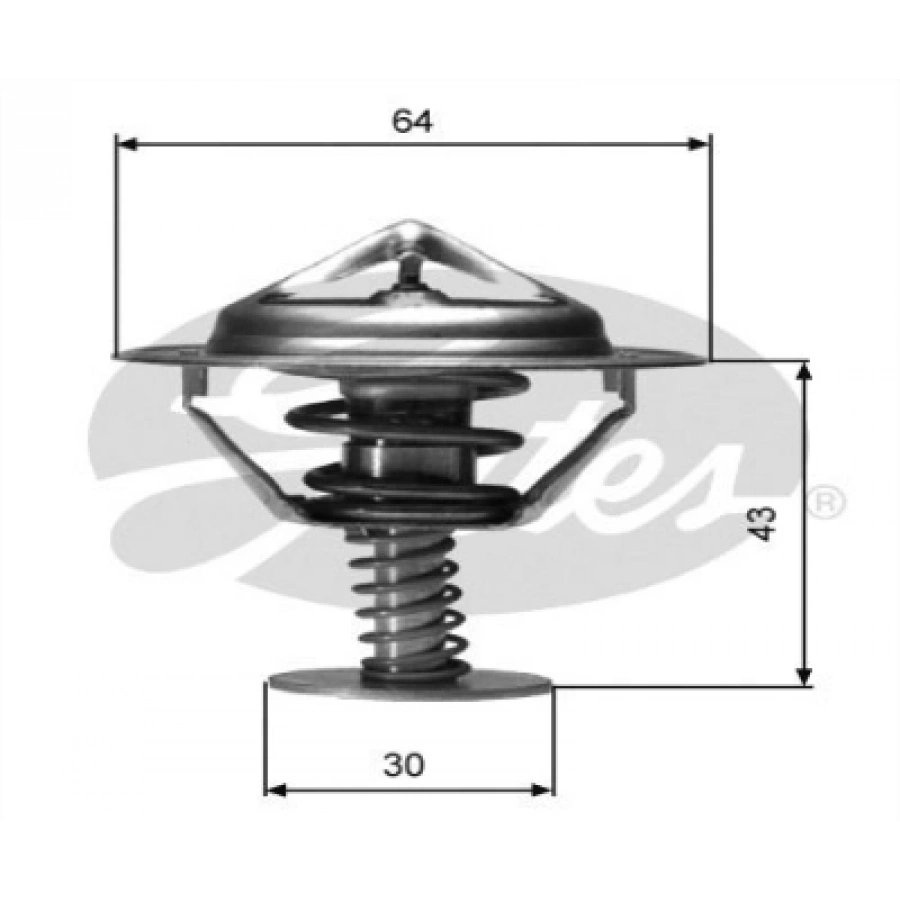 TERMOSTAT 82 °C L200 (KA, KB) 2.5 DI-D 06-15