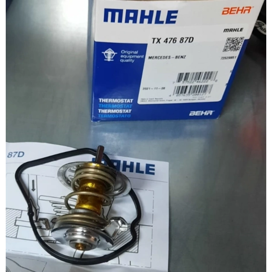 TERMOSTAT 87cc - TEK -GÖVDE HARIÇ SPRT.211,213,311,313,411,413,309,315,318,509,511,515,518.CDI -VITO.111,112,115.CDI-VIANO.CDI.2,2 M611-646-612 00-09