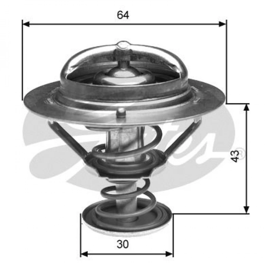 TERMOSTAT 88 °C PAJERO (V2, V4) 3.0 V6:3.5 V6 97-00