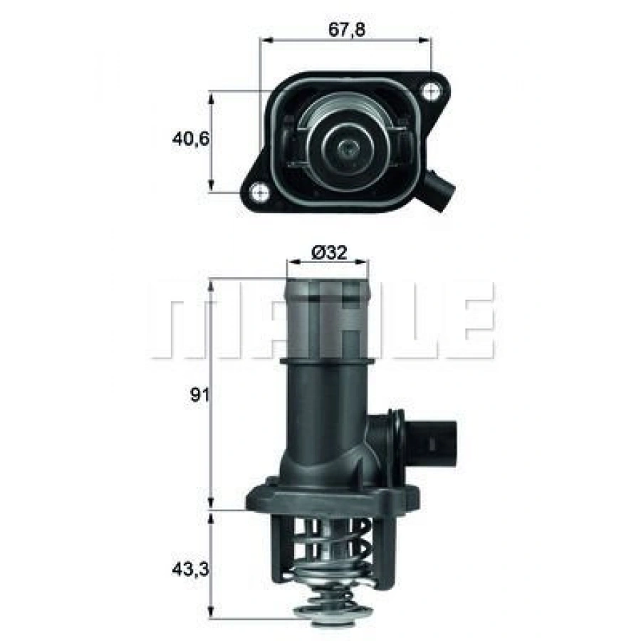 TERMOSTAT ( 90 °C)