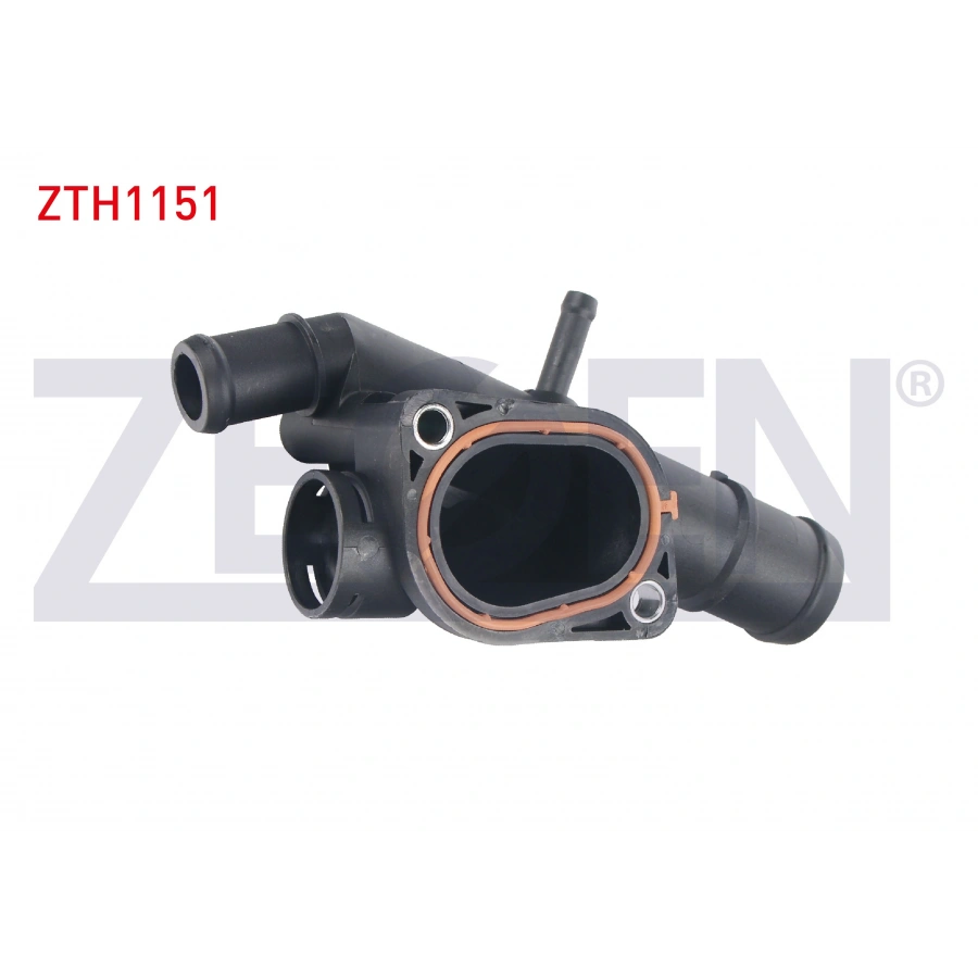 TERMOSTAT FLANSI PLASTIK OCTAVIA 2.0 TDI RS 2004-2012/ SUPERB 2.0 TDI 2010-2015/ GOLF VI - JETTA III - PASSAT - PASSAT CC - TIGUAN 2.0 TDI 2005-2013/ LEON 2.0 TDI 2005-2012/ A3 2.0 TDI 2003-2012