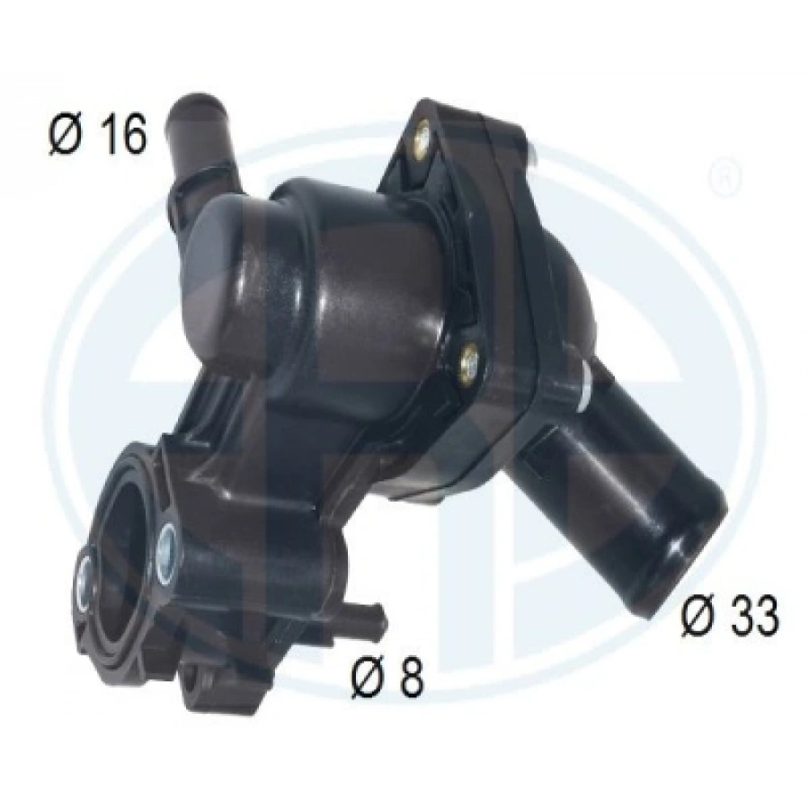 TERMOSTAT GÖVDESI (2S4Q 9K478 AD + 2S4Q 8594 AB) CONNECT/FOCUS 1.8 TDCI 98-13