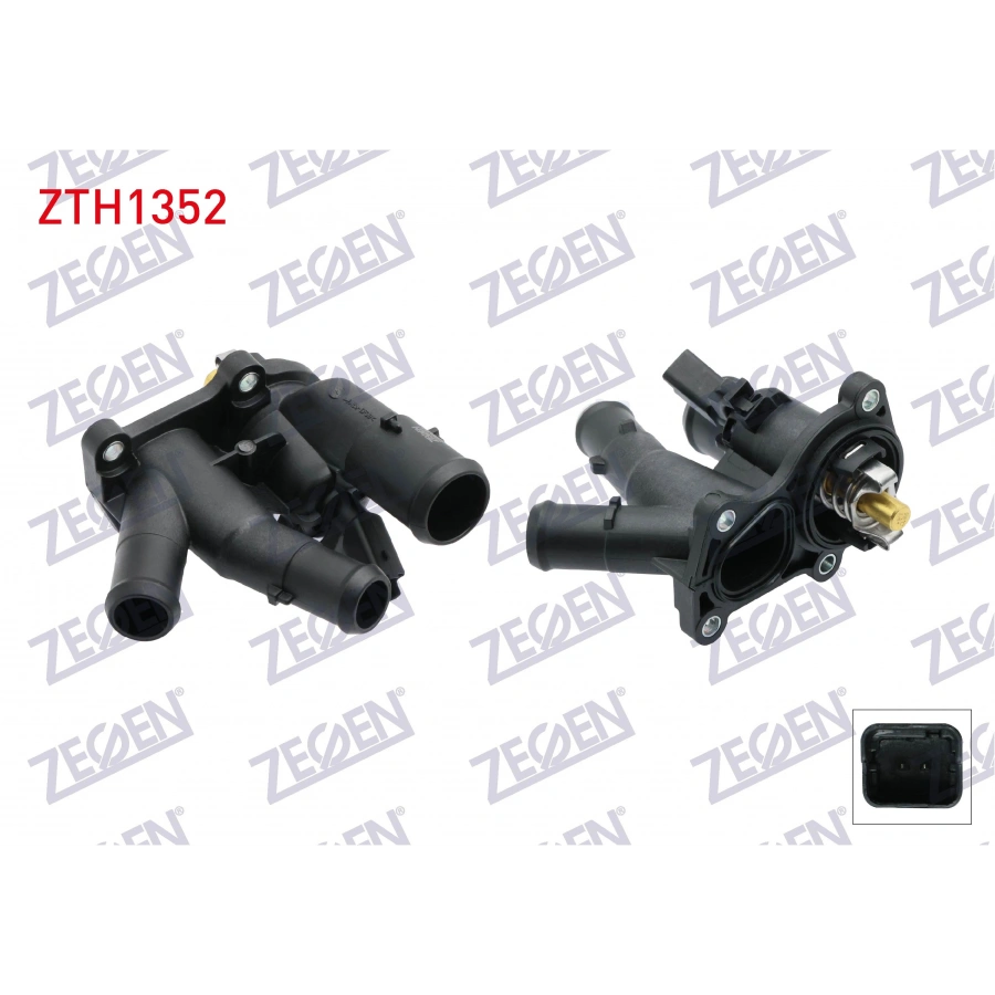 TERMOSTAT KOMPLE (CONTALI) 98 C FORD FOCUS II 1.6 2004-2012 / C-MAX 1.6 2007-2010