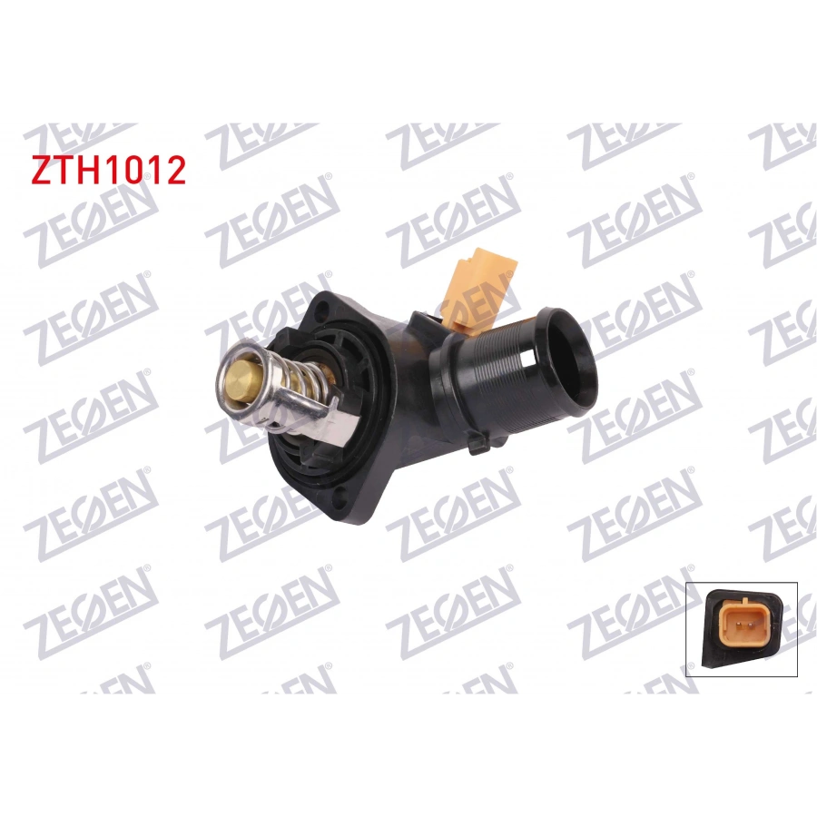 TERMOSTAT KOMPLE MUSURLU 103 C CITROEN C2 1.4 2003-/ C2 1.6 VTS 2005- / C3 1.4 2003-
