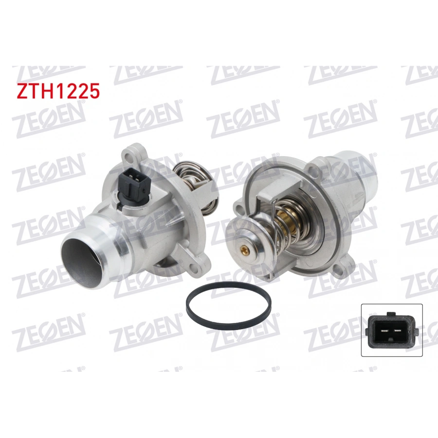 TERMOSTAT KOMPLE MUSURLU 105 C BMW X5 (E53) 4.4 2000-2007/ 6 SERISI (E63) 645 Ci 2004-/ 5 SERISI (E60) 545 i 2003-2010/ 7 SERISI (E65) 745 i 2001-2009/ 7 SERISI (F01,F02,F03,F04) 750i 2009-