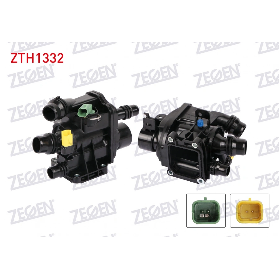 TERMOSTAT KOMPLE MUSURLU 105 C PEUGEOT 308 1.2 THP 13-21 / 208 1.2 THP 15- / 2008 1.2 THP 15- / DS 3, CROSSBACK 1.2 THP 15-22 / C5 AIRCROSS 1.2 THP 18- / C3 III 1.2 THP 16- / C4 CACTUS 1.2 THP 14-