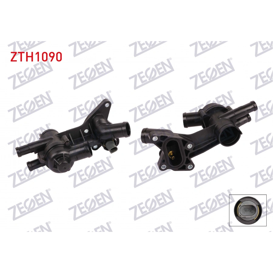 TERMOSTAT KOMPLE MUSURLU 87 C VW POLO 1.2i 2001-2012 / SEAT IBIZA IV 1.2i 12v 2002-2009 / SKODA FABIA II 1.2 2006-2015