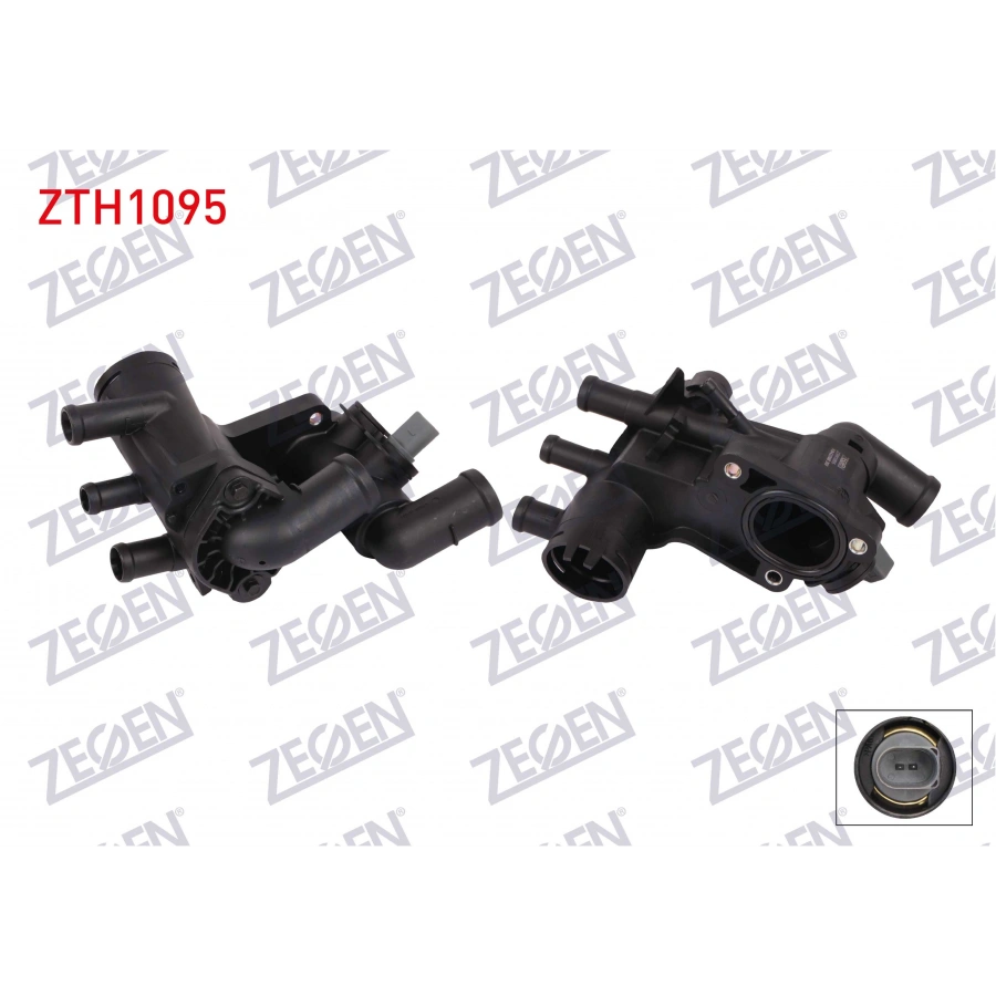 TERMOSTAT KOMPLE MUSURLU 87 C VW POLO 1.4i 16v 2001-2012 / SEAT CORDOBA 1.4 16v 2002-2009 / IBIZA IV 1.4 16v 2002-2009 / SKODA FABIA 1.4i 1999-2007