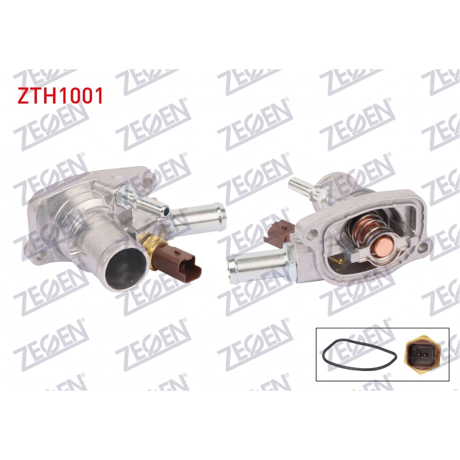 TERMOSTAT KOMPLE MUSURLU 88 C DOBLO 1.4 2010- / LINEA 1.4 2007- / FIORINO 1.4i 2007- / EGEA 1.4 16v 2015-