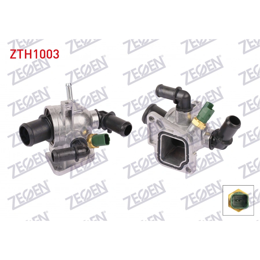 TERMOSTAT KOMPLE MUSURLU 88 C EURO 4 DOBLO 1.3 JTD 2001-2010/ LINEA 1.3 MJT 2007-/ ASTRA H 1.3 CDTI 2004-2010