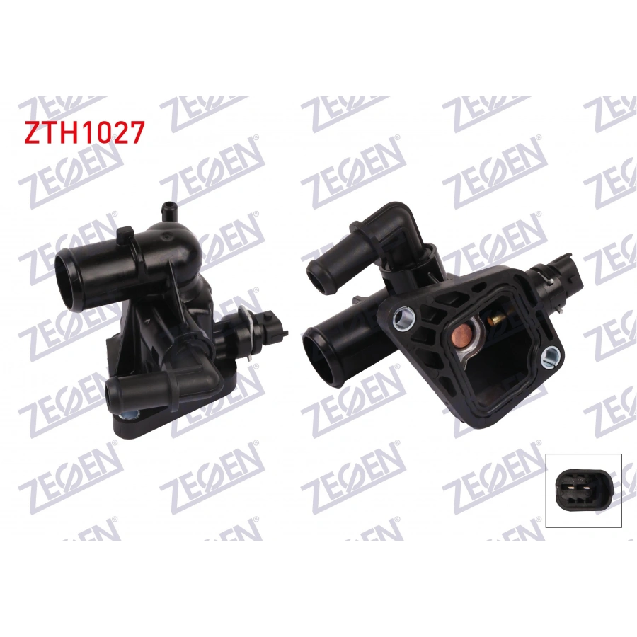 TERMOSTAT KOMPLE MUSURLU 88 C EURO 5 DOBLO 1.3 MJT 2010-/ EGEA 1.3 MJT 2015-/ NEMO 1.3 HDI 2007-/ BIPPER 1.3 HDI 2008-/ ASTRA J 1.3 CDTI 2009-2016