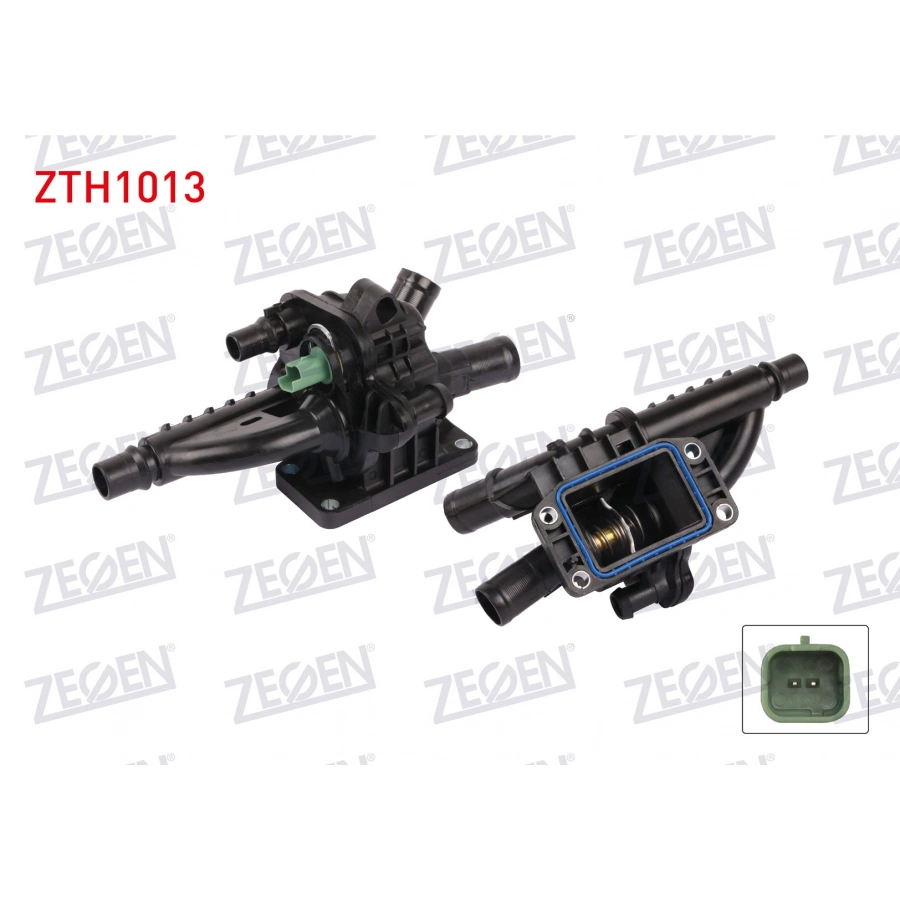 TERMOSTAT KOMPLE MUSURLU 89 C CITROEN C-ELYSEE 1.6 HDI 2012-/ 301 1.6 HDI 2012-/ PARTNER 1.6 HDI 2008-/ 207 1.4 HDI 2006-2012