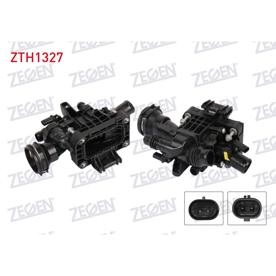 TERMOSTAT KOMPLE MUSURLU 92 C PEUGEOT RIFTER / PARTNER / 508 / 5008 / 308 / 301 / 3008 / 208 I, II / 2008 II / CITROEN BERLINGO / C3 III, AIRCROSS / C4 CACTUS 1.5 BlueHDI /OPEL CORSA F 1.5 TURBO D 18-