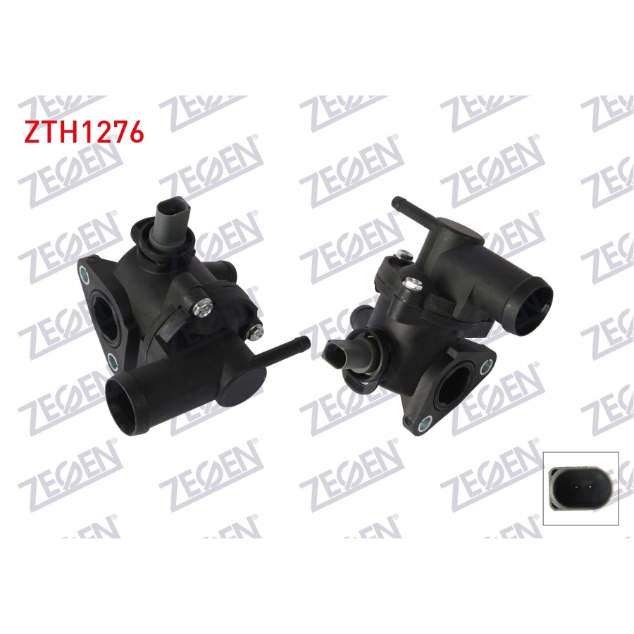 TERMOSTAT KOMPLE PLASTIK 88 °C SKODA FABIA (6Y2) 1.4i 1999-2007