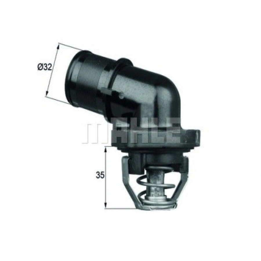 TERMOSTAT KOMPLE (TU3AE5) 207/206+/BIPPER/C2/C3 1.1/1.4 02-