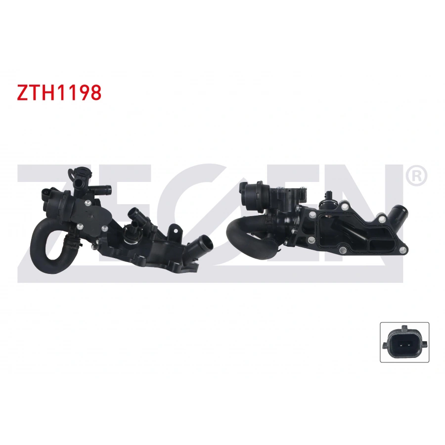 TERMOSTAT MUSURLU 83 C RENAULT CLIO IV 0.9 Tce - 1.2 Tce 2012-/ MEGANE III 1.2 TCe 2008-2015/ CAPTUR 0.9 Tce 2013-/ DACIA DUSTER 1.2 Tce 2010-/ NISSAN JUKE - QASHQAI 1.2 DIG-T 2010-