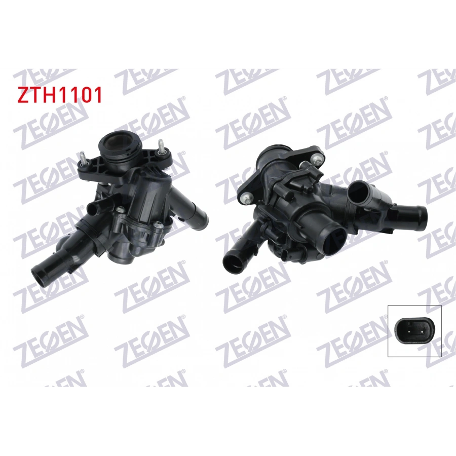 TERMOSTAT MUSURLU 97 C MERCEDES A SERISI (W176) A 180 - A 200 2012-2018 / B SERISI (W246) B 180 - B 200 2011- 2018 / CLA COUPE (C117) 200 2013-2019 / GLA SERISI (X156) GLA 200 2013-
