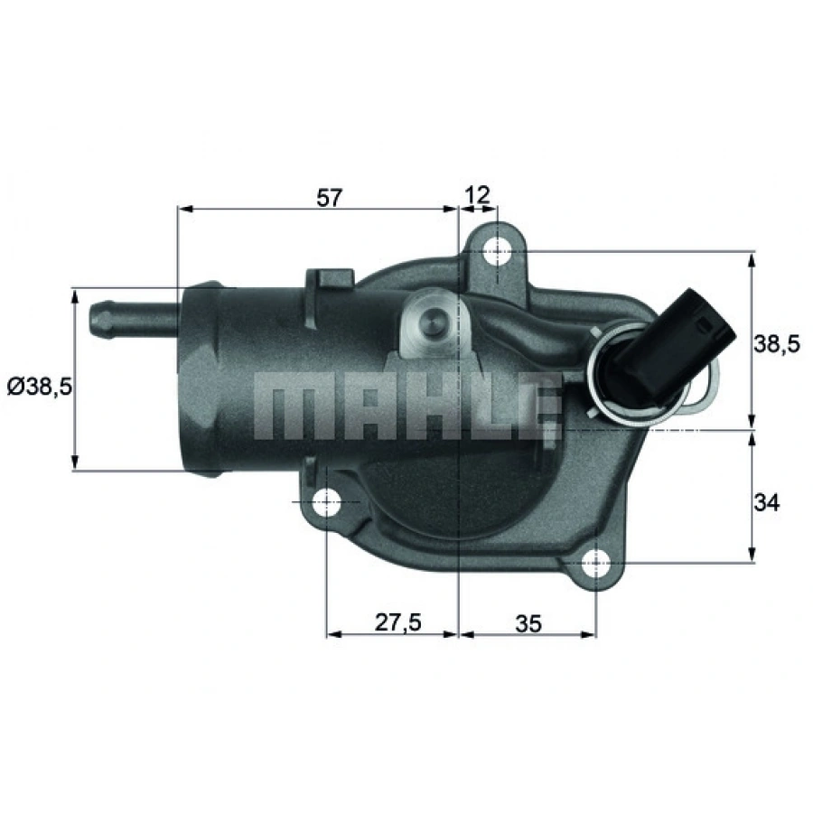 TERMOSTAT tek içi 639-906 SPRINTER 646 03-