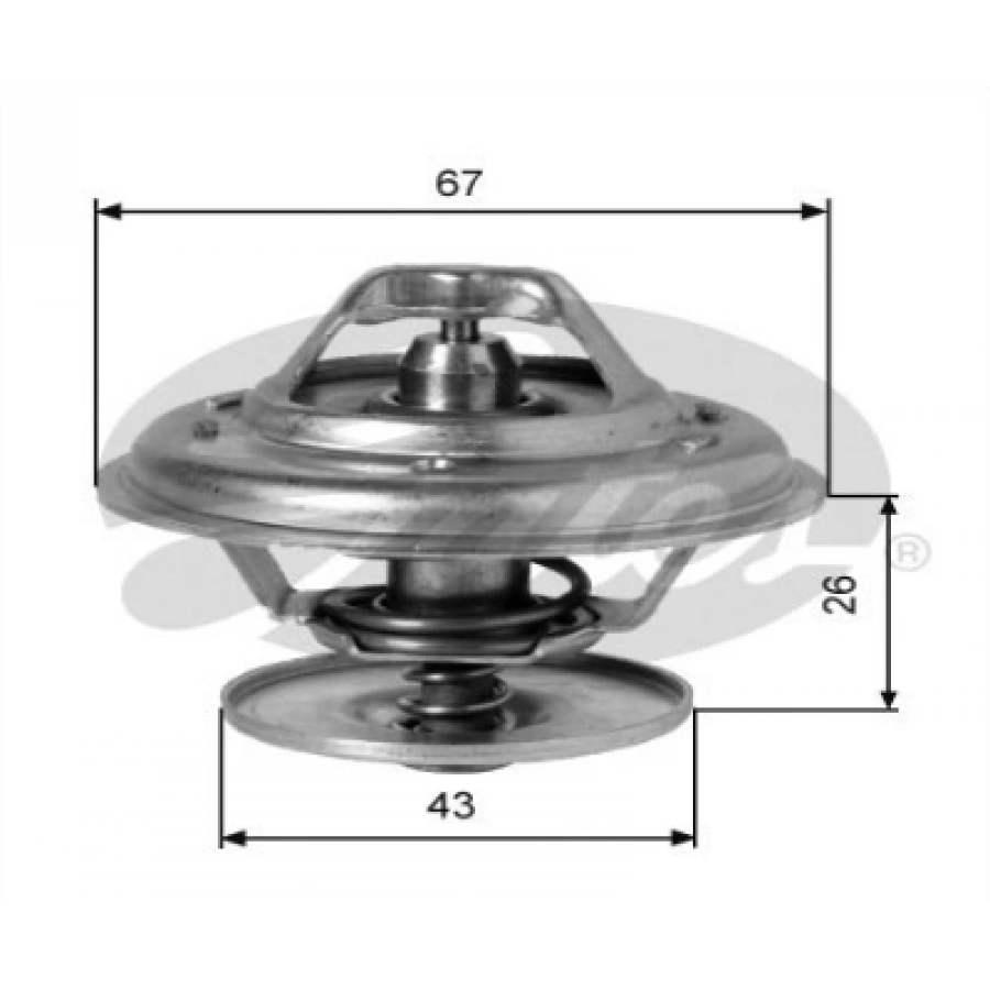 TERMOSTAT TGA 18.310 D 2866 LF26 2002-